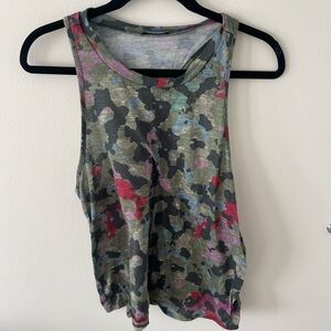 Terez Multi Color Racer Back Tank